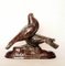 Taubenskulptur aus Keramik von Charles Lemanceau, 1930er 7
