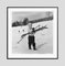 New England Skiing Starters Silver Fibre Gelatin Print Framed in Black by Slim Aarons 1