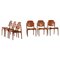 Danish Model 203 Dining Chairs by Arne Vodder for France & Daverkosen, 1950s, Set of 6 1