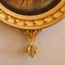 Early-19th Century Regency Giltwood Eagle Figure Round Convex Wall Mirror 2