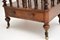 Antique Victorian Burr Walnut Canterbury Magazine Stand 11