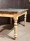 Table de Ferme en Pin avec Tiroir et Plateau Peint en Farrow & Ball 5