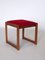 Tabouret en Teck, 1960s 1