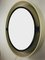 German Space Age White & Brown Plastic Swivel Backlit Mirror with Chrome Details from Allibert, 1960s, Image 3