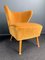 German Moss Green & Mustard Cocktail Chairs, 1950s, Set of 2, Image 7