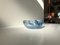 Blue Murano Bubble Glass Ashtray from Seguso, 1950s 9