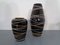 Fat Lava Ceramic Vases from Scheurich, 1960s, Set of 2 2