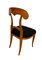 Biedermeier Shovel Chairs, Cherry Veneer, South Germany, 1820s, Set of 4 7