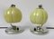 Art Deco Nachttischlampen aus Aluminium, 2er Set 3