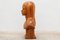 French Women Bust Sculpture Marianne Goddess of Liberty in Solid Wood, 1960s 4
