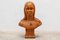 Escultura de busto francesa Marianne en forma de diosa de la libertad de madera maciza, años 60, Imagen 6