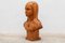 French Women Bust Sculpture Marianne Goddess of Liberty in Solid Wood, 1960s 3