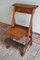 Antique Oak Prayer Chair 1