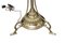 Lámpara estándar victoriana tardía, latón, altura regulable, Imagen 5