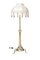 Late Victorian, Brass, Height-Adjustable Standard Lamp 1