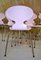 Pink Ant Chairs by Arne Jacobsen for Fritz Hansen, 1970s, Set of 6, Image 2