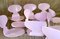 Pink Ant Chairs by Arne Jacobsen for Fritz Hansen, 1970s, Set of 6 7