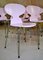 Pink Ant Chairs by Arne Jacobsen for Fritz Hansen, 1970s, Set of 6, Image 4