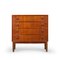 Small Mid-Century Danish Teak Chest of Drawers, 1960s, Image 1