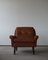 Vintage Danish Cognac Leather Easy Chair by Svend Skipper for Skipper, 1960s 2