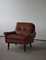 Vintage Danish Cognac Leather Easy Chair by Svend Skipper for Skipper, 1960s, Image 1