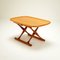 Danish Folding Table by Poul Hundevad for Domus Danica, 1950s 1