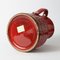 Vintage Rimini Red Ceramic Jug by Aldo Londi for Bitossi, 1970s 8