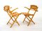 Wooden Folding Chairs, 1970s, Set of 2 10