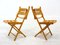 Wooden Folding Chairs, 1970s, Set of 2, Image 5
