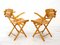 Chaises Pliantes en Bois, 1970s, Set de 2 9