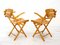 Wooden Folding Chairs, 1970s, Set of 2 9