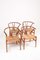 Dining Chairs by Hans J. Wegner for Carl Hansen & Søn, 1950s, Set of 4, Image 4