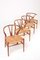 Dining Chairs by Hans J. Wegner for Carl Hansen & Søn, 1950s, Set of 4 7