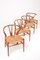 Dining Chairs by Hans J. Wegner for Carl Hansen & Søn, 1950s, Set of 4, Image 7