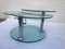 Coffee Table with 3 Removable Glass Shelves, 1980s 1