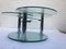 Coffee Table with 3 Removable Glass Shelves, 1980s 7
