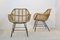 Set of Dutch Wicker & Steel Chairs 2