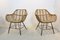 Dutch Wicker & Steel Chairs, Set of 2 6