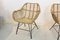 Dutch Wicker & Steel Chairs, Set of 2, Image 4