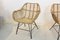 Set of Dutch Wicker & Steel Chairs 4
