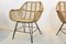 Set of Dutch Wicker & Steel Chairs 8