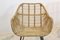 Set of Dutch Wicker & Steel Chairs 7