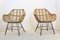 Dutch Wicker & Steel Chairs, Set of 2 9