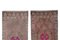 Tribal Distressed Wool Rugs, 1970er, 2er Set 4