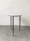Mid-Century Dining Table with Laminate Top & Black Iron Structure 2