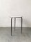 Mid-Century Dining Table with Laminate Top & Black Iron Structure, Image 1