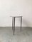 Mid-Century Dining Table with Laminate Top & Black Iron Structure, Image 6