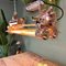 Vintage Industrial Copper Edison LED Flameproof Ceiling Strip Light 8