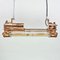 Vintage Industrial Copper Edison LED Flameproof Ceiling Strip Light, Image 4