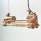 Vintage Industrial Copper Edison LED Flameproof Ceiling Strip Light, Image 6